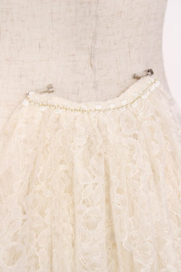 画像4: Hinana Queena / Bloomingレーシートレーン  アイボリー Y-25-12-10-016-LO-ZA-SZ-ZY (4)