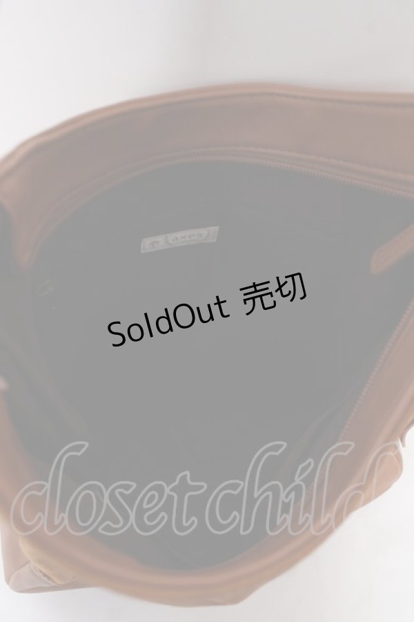 画像4: axes femme / 異素材ホーボーバッグ  キャメル Y-25-12-10-020-AX-BG-SZ-ZY (4)