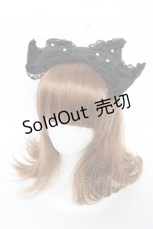 画像: Angelic Pretty / Sweetくるりんカチューシャ  黒 Y-25-12-10-023-AP-AC-SZ-ZY