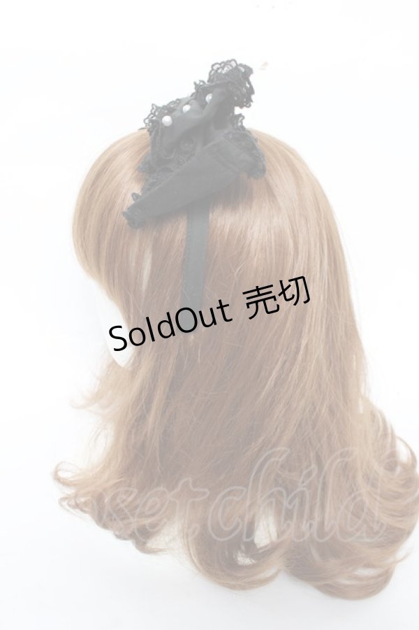 画像2: Angelic Pretty / Sweetくるりんカチューシャ  黒 Y-25-12-10-023-AP-AC-SZ-ZY (2)