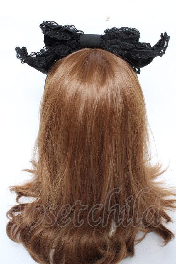 画像3: Angelic Pretty / Sweetくるりんカチューシャ  黒 Y-25-12-10-023-AP-AC-SZ-ZY (3)