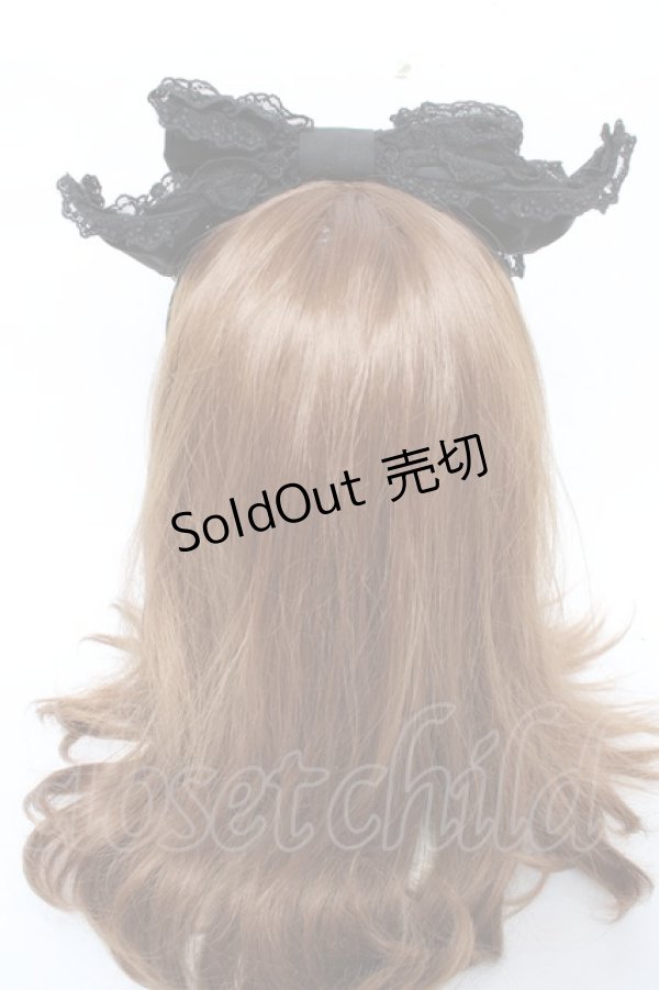 画像3: Angelic Pretty / Sweetくるりんカチューシャ  黒 Y-25-12-10-023-AP-AC-SZ-ZY (3)