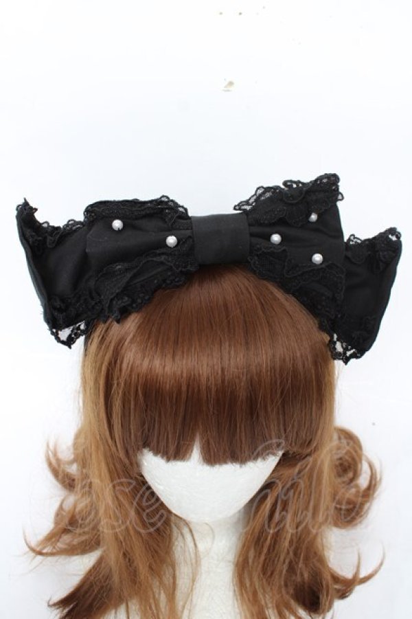 画像5: Angelic Pretty / Sweetくるりんカチューシャ  黒 Y-25-12-10-023-AP-AC-SZ-ZY (5)