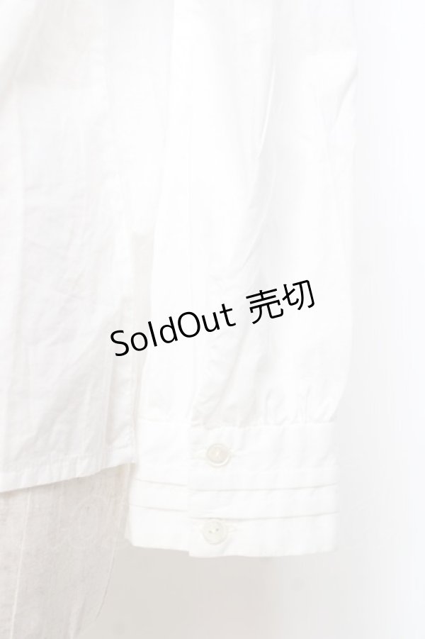 画像4: Jane Marple / ワイヤー入りボウリボン付きブラウス M 白 Y-25-12-10-025-JM-BL-SZ-ZI (4)