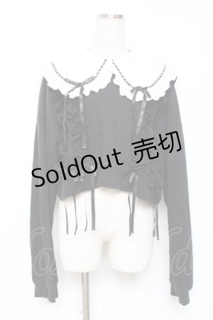 画像: Angelic Pretty / Sherbetプルオーバー  黒 Y-25-12-10-027-AP-TO-SZ-ZY