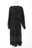 画像1: axes femme / 2wayボレロ×ニットワンピース F 黒 Y-25-12-11-047-AX-OP-SZ-ZY (1)