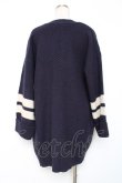 画像3: axes femme / ケーブルニットコーディガン M 紺 Y-25-12-11-049-AX-TO-SZ-ZY (3)