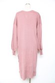 画像2: axes femme / ニットワンピース M ピンク Y-25-12-11-051-AX-TO-SZ-ZY (2)