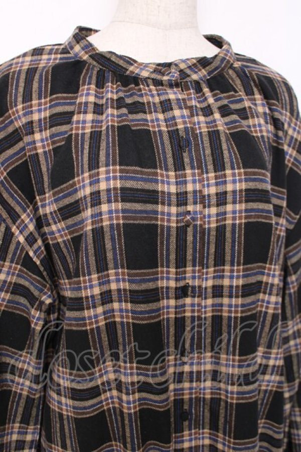 画像3: PINK HOUSE / チェックワンピース  茶 Y-25-12-11-063-LO-OP-SZ-ZY (3)