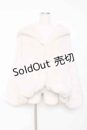 画像: axes femme / ファーブルゾン  アイボリー Y-25-12-11-073-AX-CO-SZ-ZY