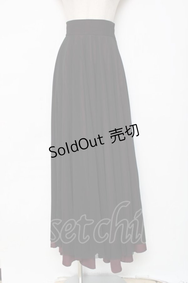 画像1: ATELIER BOZ / サンドラロングチュールスカート  黒 Y-25-12-11-079-EL-SK-AS-ZY (1)