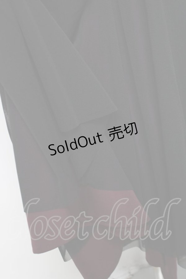 画像4: ATELIER BOZ / サンドラロングチュールスカート  黒 Y-25-12-11-079-EL-SK-AS-ZY (4)