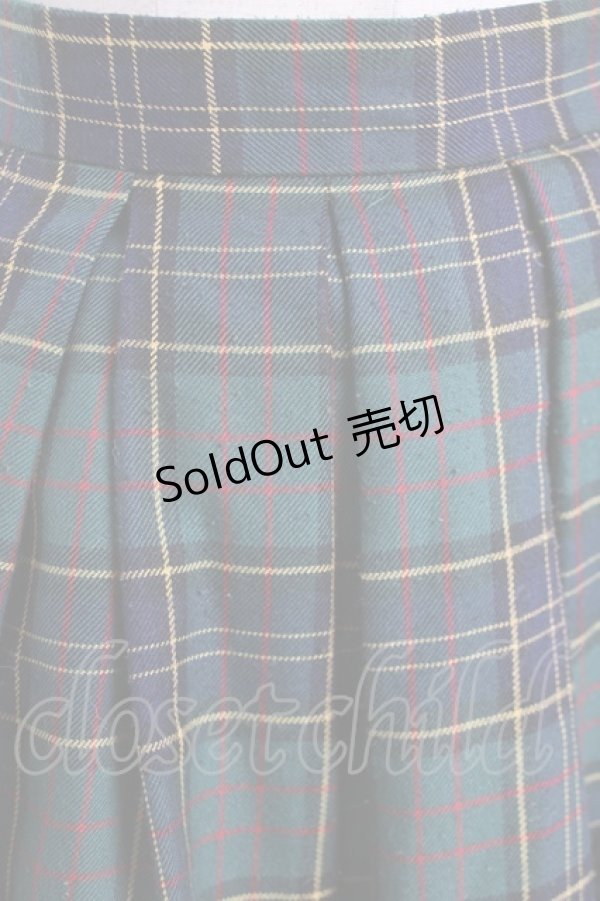 画像4: Innocent World / うさぎとトトランプのスカート  グリーン Y-25-12-11-080-IW-SK-SZ-ZY (4)