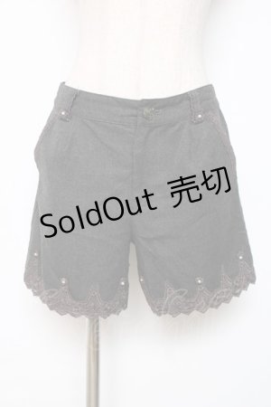 画像: axes femme / ショートパンツ M 黒 Y-25-12-11-082-AX-PA-SZ-ZY