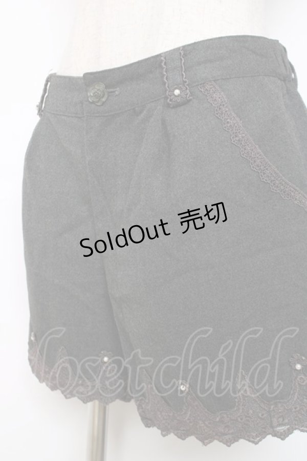 画像3: axes femme / ショートパンツ M 黒 Y-25-12-11-082-AX-PA-SZ-ZY (3)