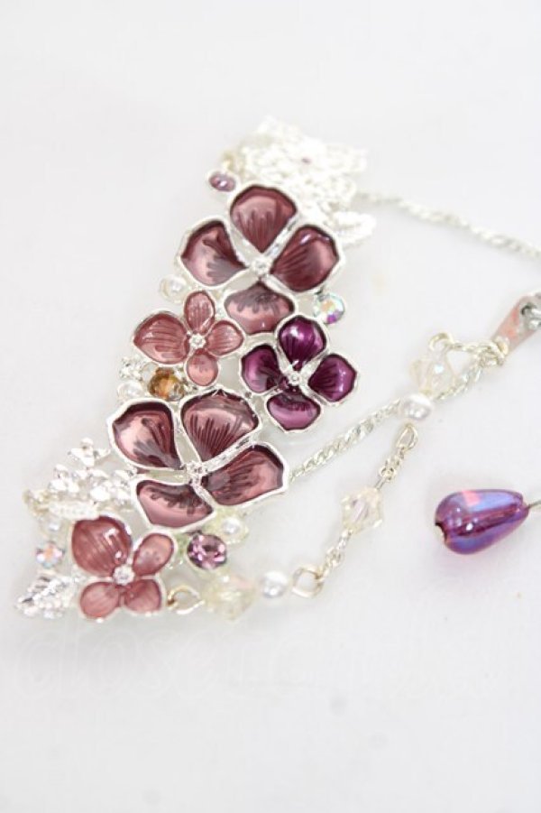 画像3: axes femme / 紫陽花モチーフブレスレット  シルバー Y-25-12-11-001-AX-AC-SZ-ZY (3)