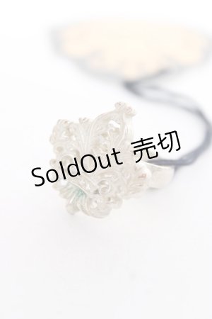 画像: ALICE and the PIRATES / Lillith Relief Ring  古代銀 Y-25-12-11-002-PA-AC-SZ-ZY