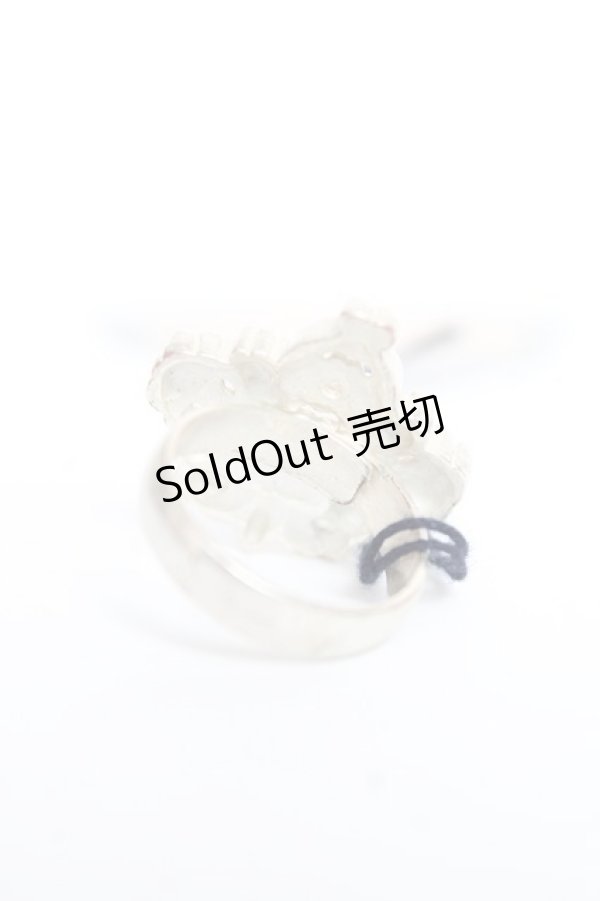 画像2: ALICE and the PIRATES / Lillith Relief Ring  古代銀 Y-25-12-11-002-PA-AC-SZ-ZY (2)