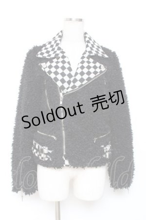 画像: TOXIC STAR / ライダースジャケット  黒 Y-25-12-11-019-PU-CO-SZ-ZY