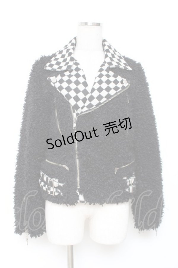 画像1: TOXIC STAR / ライダースジャケット  黒 Y-25-12-11-019-PU-CO-SZ-ZY (1)