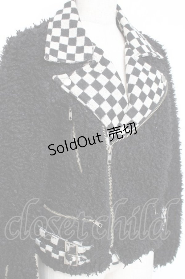 画像3: TOXIC STAR / ライダースジャケット  黒 Y-25-12-11-019-PU-CO-SZ-ZY (3)