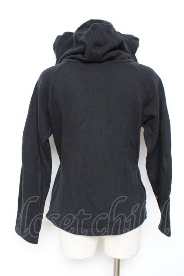 画像2: MAM / ねこみみパーカー  黒 Y-25-12-11-020-LO-TO-SZ-ZY (2)