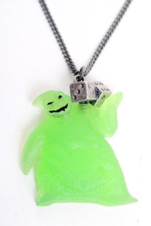 画像: Q-pot. / ウーギー・ブギー/ネックレス　グミ  グリーン Y-25-12-12-004-QP-AC-SZ-ZY