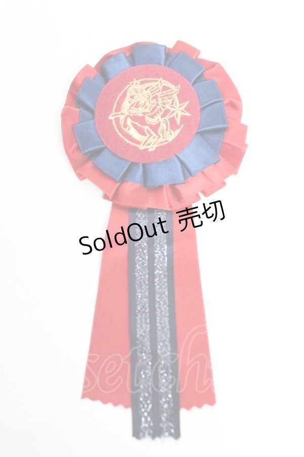 画像1: Angelic Pretty / ユニコーンワッペンロゼッタブローチ  アカ Y-25-12-12-051-AP-AC-SZ-ZT0304V (1)