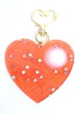 画像2: Angelic Pretty / Deco Heartアクリルキーホルダー  レッド Y-25-12-12-055-AP-ZA-SZ-ZY (2)