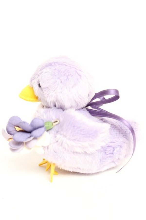 画像2: PINK HOUSE / ひよこぬいぐるみコサージュ  パープル Y-25-12-12-063-LO-AC-SZ-ZY (2)