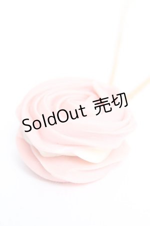 画像: Q-pot. / グレースローズマカロンネックレス  ローズ Y-25-12-12-005-QP-AC-SZ-ZY