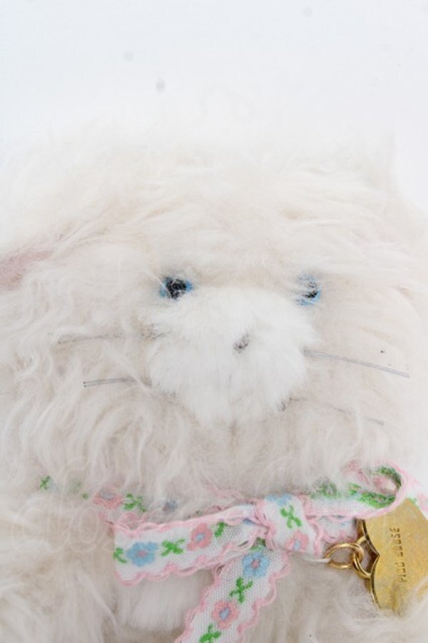 画像5: PINK HOUSE / フラッフィ・キティーズぬいぐるみコサージュ  アイボリー Y-25-12-12-066-LO-ZA-SZ-ZY (5)