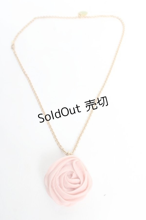 画像3: Q-pot. / グレースローズマカロンネックレス  ローズ Y-25-12-12-005-QP-AC-SZ-ZY (3)