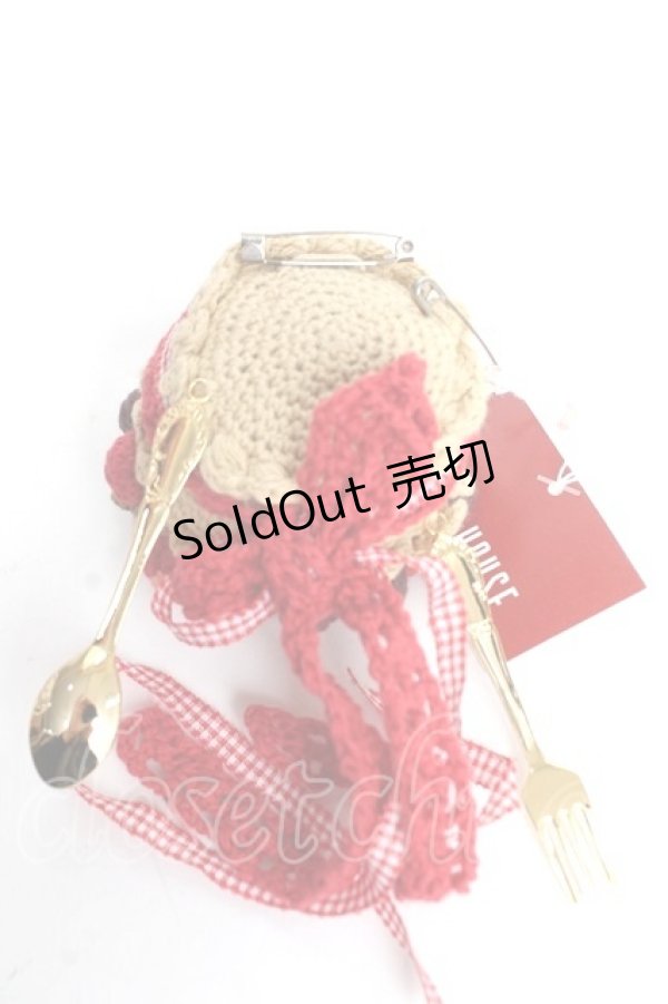 画像2: PINK HOUSE / 苺タルトモチーフブローチ  アカ Y-25-12-12-072-LO-ZA-SZ-ZY (2)