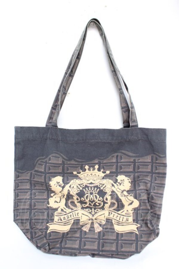 画像1: Angelic Pretty / Melty Royal Chocolate トートバッグ  ブラウン Y-25-12-12-082-AP-BG-SZ-ZY (1)