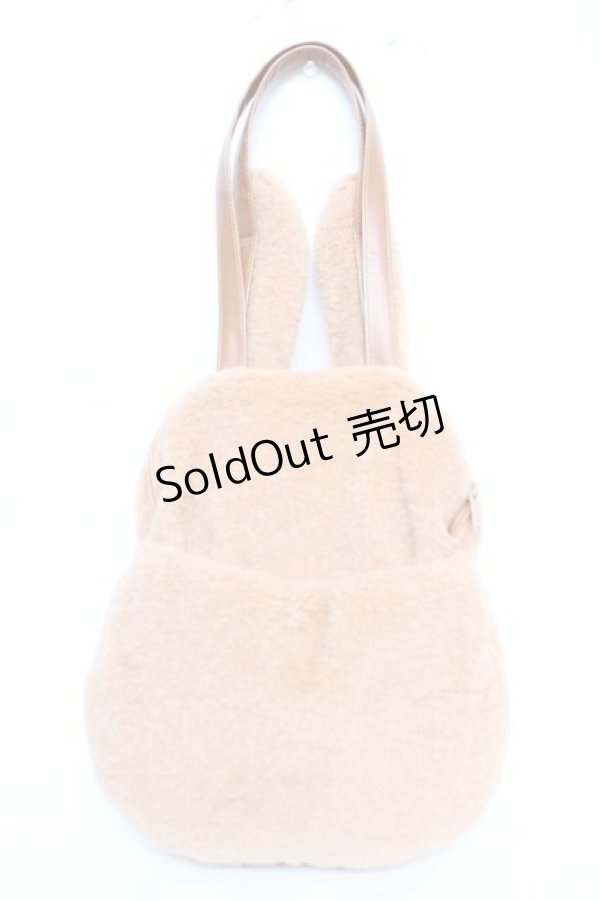 画像2: PINK HOUSE / ウサギちゃんバッグ  キャメル Y-25-12-12-090-LO-BG-SZ-ZY (2)