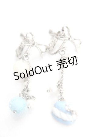 画像: axes femme / フェミニンスイーツイヤリング  シルバー Y-25-12-12-009-AX-AC-SZ-ZY