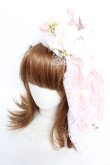 画像1: Atelier Beatrice / 蜂鳥レースカチューシャ  ピンク Y-25-12-12-097-GO-AC-SZ-ZY (1)