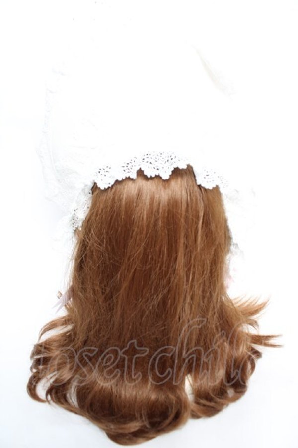 画像3: BABY, THE STARS SHINE BRIGHT / はるちゃんの花舞うEternal Gardenボンネット  オフ白 Y-25-12-12-105-BA-AC-SZ-ZY (3)