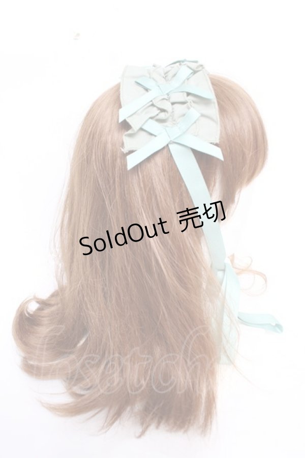 画像3: Chalmiere / フリルヘッドドレス F グリーン Y-25-12-12-110-LO-AC-SZ-ZY (3)