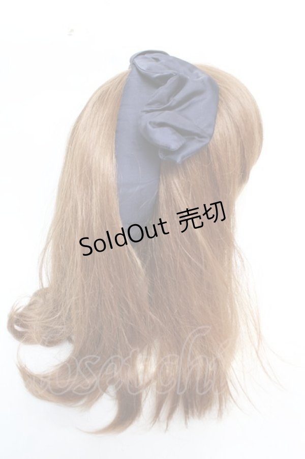 画像3: Jane Marple Dans Le Salon / リボンヘアバンド  ネイビー Y-25-12-12-111-JM-AC-SZ-ZY (3)