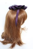 画像3: metamorphose / 羽根付ヴェール円形カチューシャ  紫 Y-25-12-12-112-ME-AC-SZ-ZY (3)