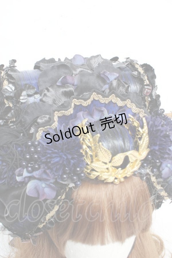 画像6: Atelier Beatrice / 花魁ヘッドピース  青 Y-25-12-12-116-GO-AC-SZ-ZY (6)