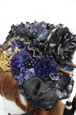画像7: Atelier Beatrice / 花魁ヘッドピース  青 Y-25-12-12-116-GO-AC-SZ-ZY (7)