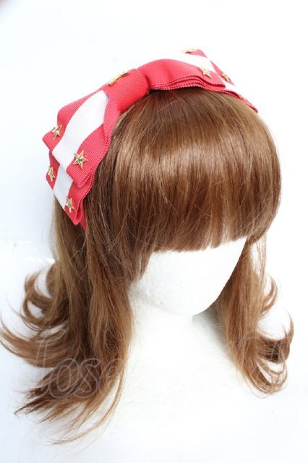 画像1: Angelic Pretty / Carnival Little Starカチューシャ  アカ Y-25-12-12-120-AP-AC-SZ-ZY (1)