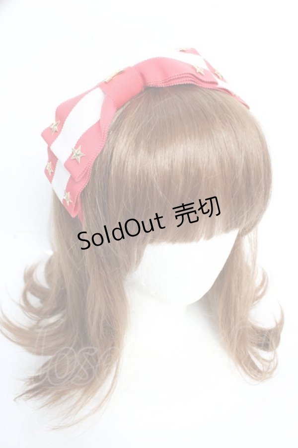 画像1: Angelic Pretty / Carnival Little Starカチューシャ  アカ Y-25-12-12-120-AP-AC-SZ-ZT649F001 (1)