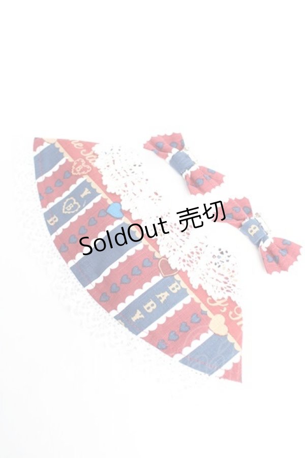 画像2: BABY, THE STARS SHINE BRIGHT / くみゃちゃん用ケープ＆おみみおリボンセット  ブラック Y-25-12-12-022-BA-ZA-SZ-ZY (2)