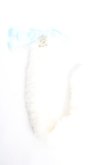 画像1: ALICE and the PIRATES / Sweet Heart kitty tail ブローチ  白×サックス Y-25-12-12-024-PA-ZA-SZ-ZY (1)