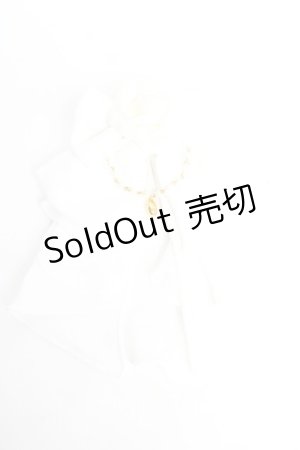 画像: Innocent World / ローズドレープジャボ  ホワイト Y-25-12-12-025-IW-ZA-SZ-ZY