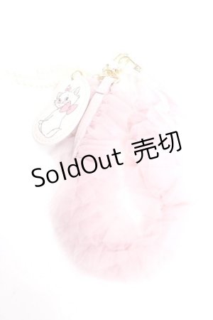 画像: Maison de FLEUR / Disney Marie/ストラップ F ピンク Y-25-12-12-044-LO-ZA-SZ-ZY